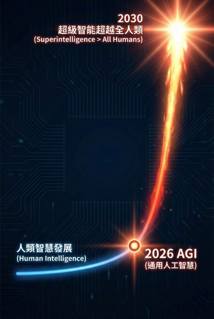 這不是線性的未來，而是一場正在發生的智能大爆炸。當那一刻來臨，我們準備好了嗎？
