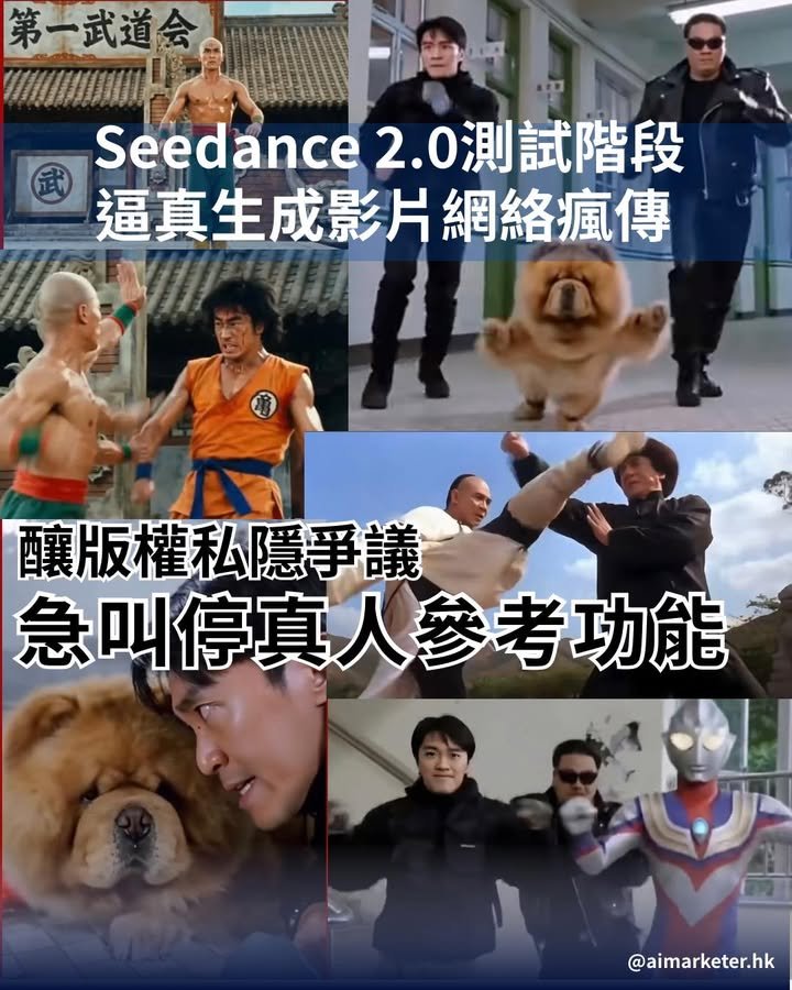 逼真影片驚艷網絡 版權私隱爭議急叫停真人參考功能