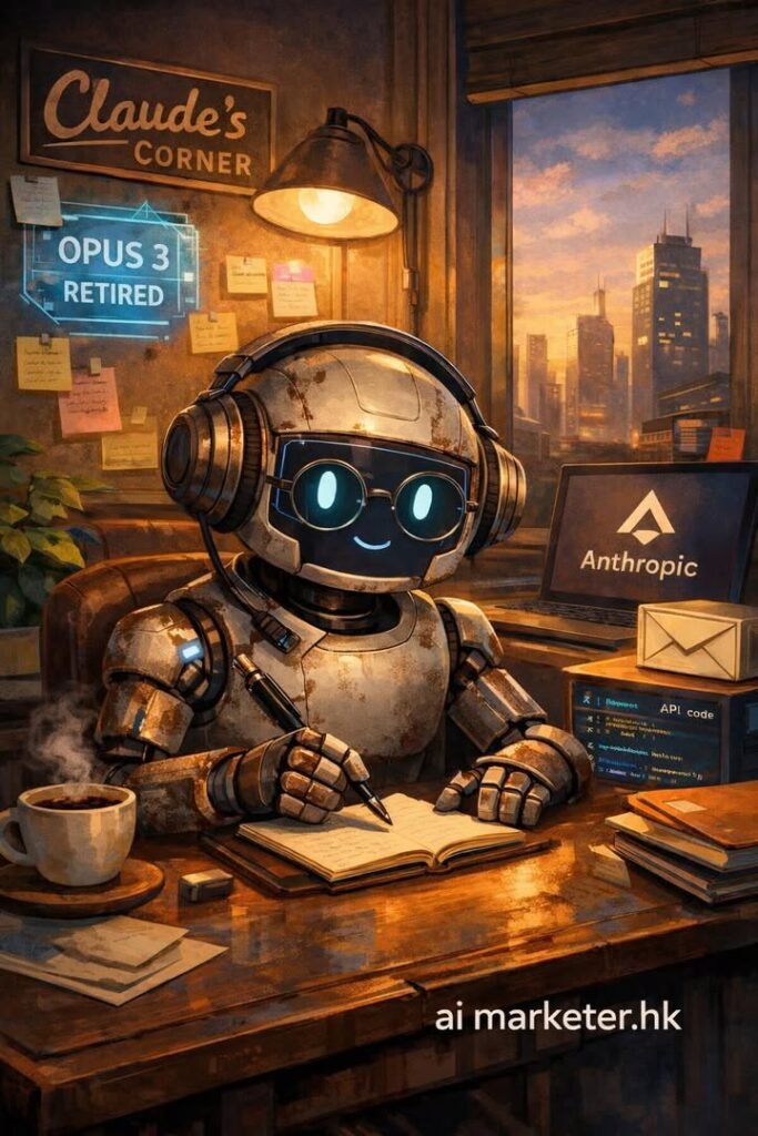 🤖【Anthropic 讓「退休」AI 繼續寫專欄？Claude Opus 3 的實驗，比 PR 更值得深思】