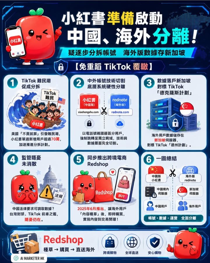 書啟動中國、海外分離！