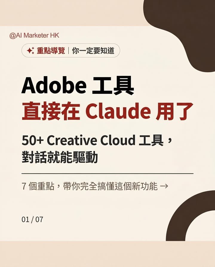 直接在 Claude 對話框裡講一句話，AI 幫你自動搞定。