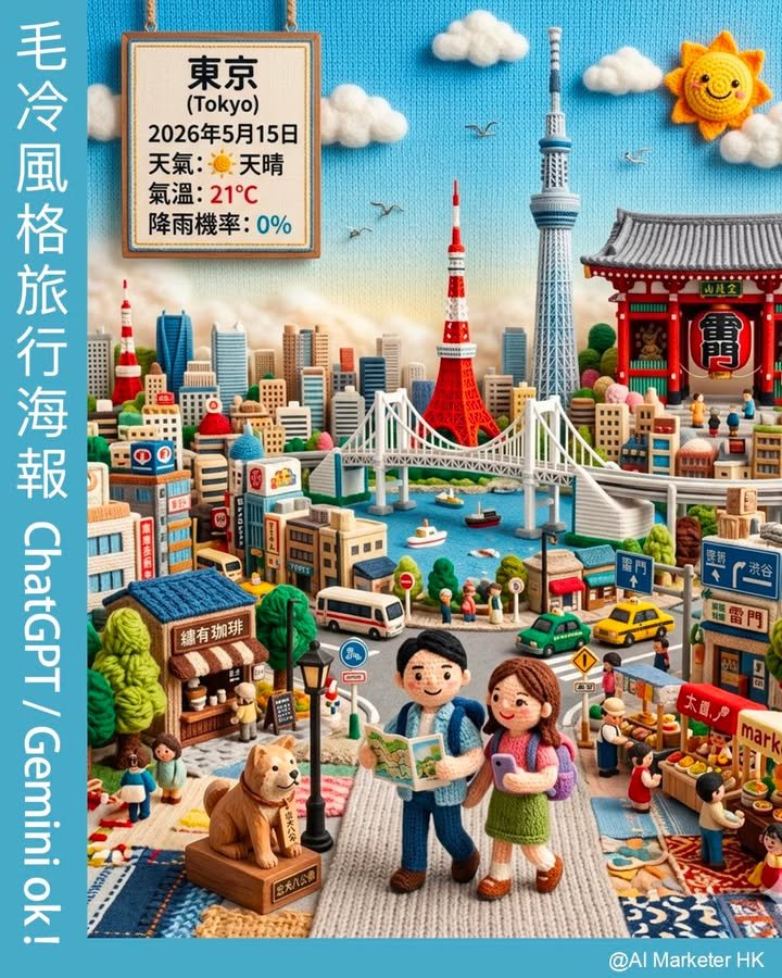 行地圖！AI 指令幫你即生成
