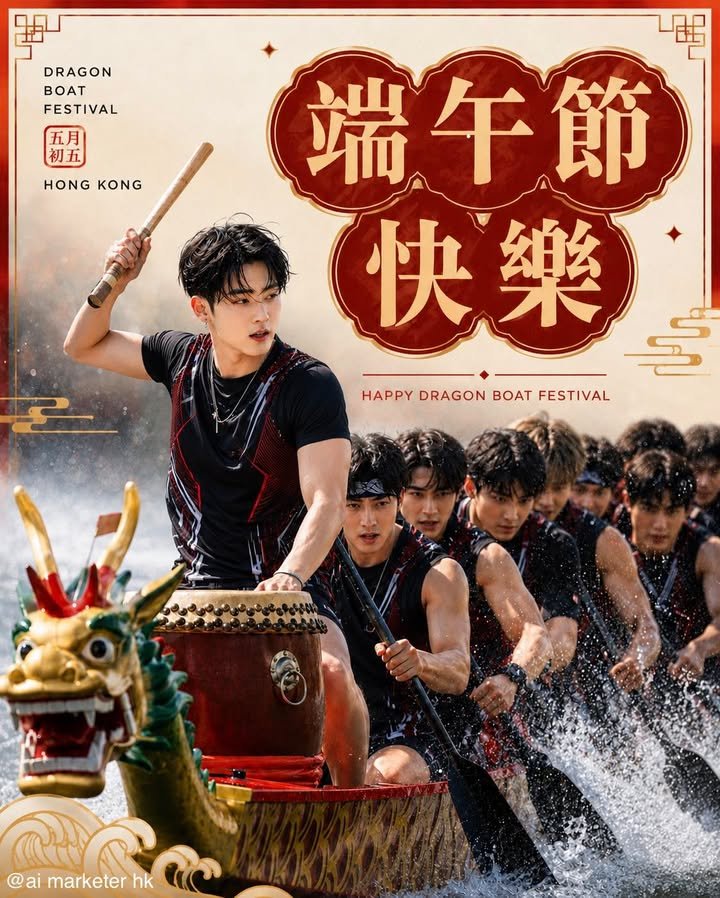🐉【端午節快樂｜一鼓作氣，齊心向前】